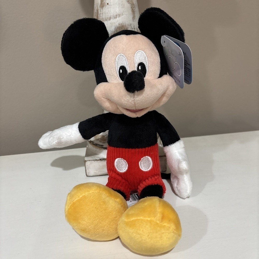 Disney‎ Mickey Mouse 9" Plush Toy Funhouse New